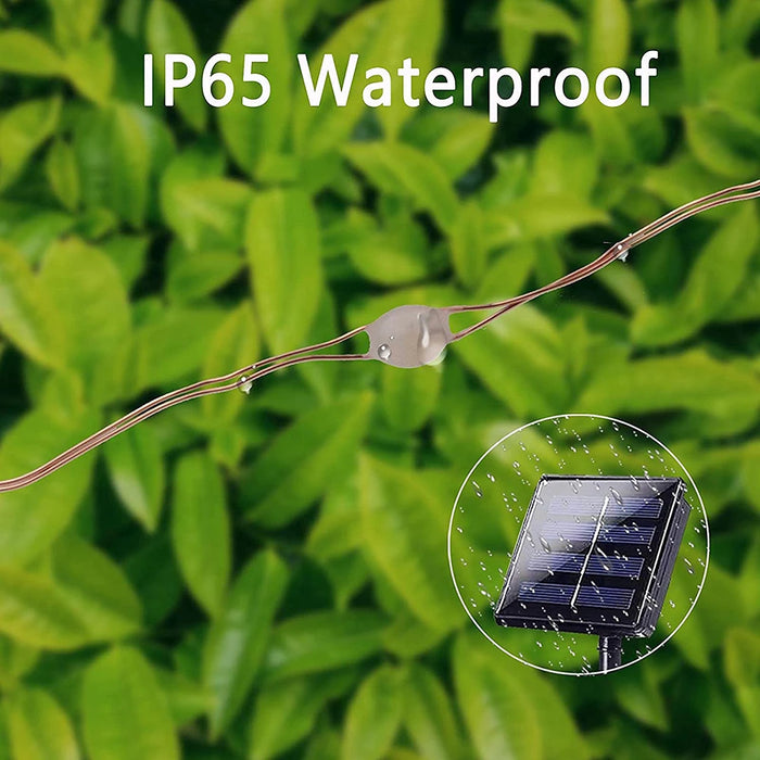 Solar Fairy Lights Outdoor Garland 50/100/200 LED String Garden Yard Tree Christmas Party Camping Waterproof Copper Wire Lamp