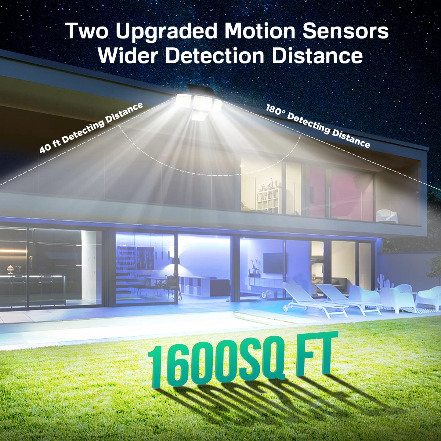 Solar Outdoor LED Wall Lights