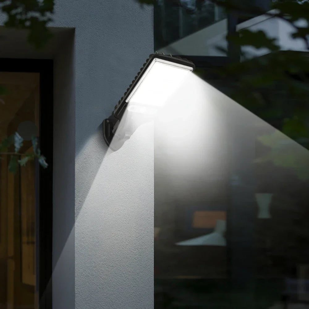 400000Lm Super Bright Outdoor Solar street Light Wall Lamp Motion Sensor Remote Control Garden Decor Light Night Light gifts