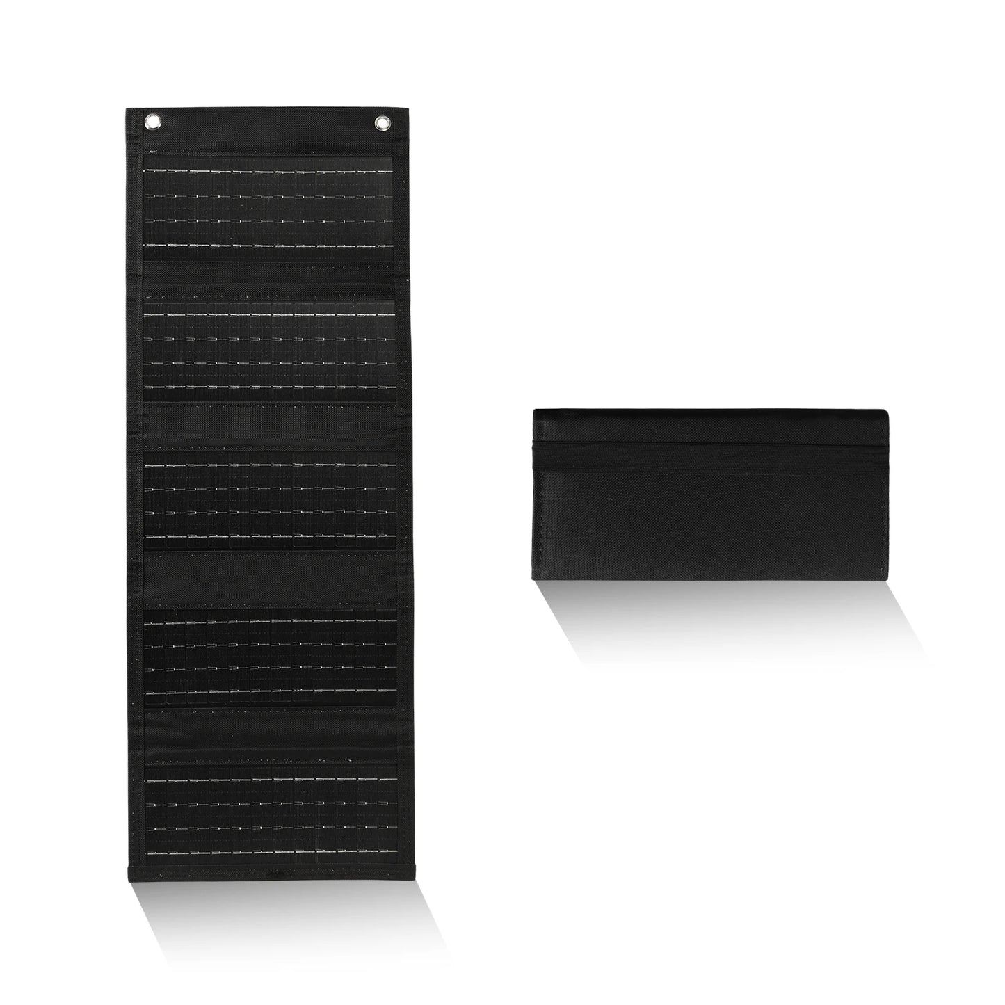 35W Portable Foldable Solar Panel Charger with USB Port - Compact & Lightweight Design for Outdoor Travel & Camping