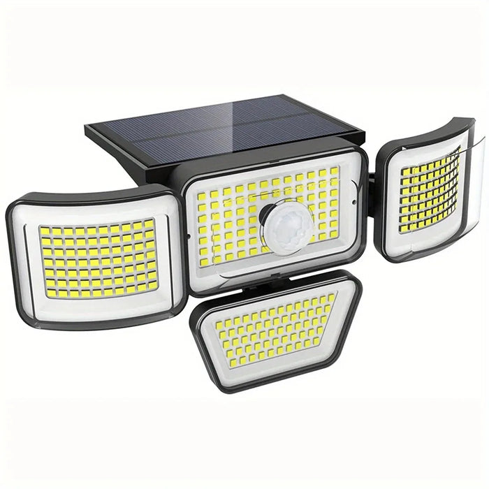 Solar Outdoor Lights 278 LED Motion Sensor Lights Solar Flood Security Lights for Backyard Yard Patio