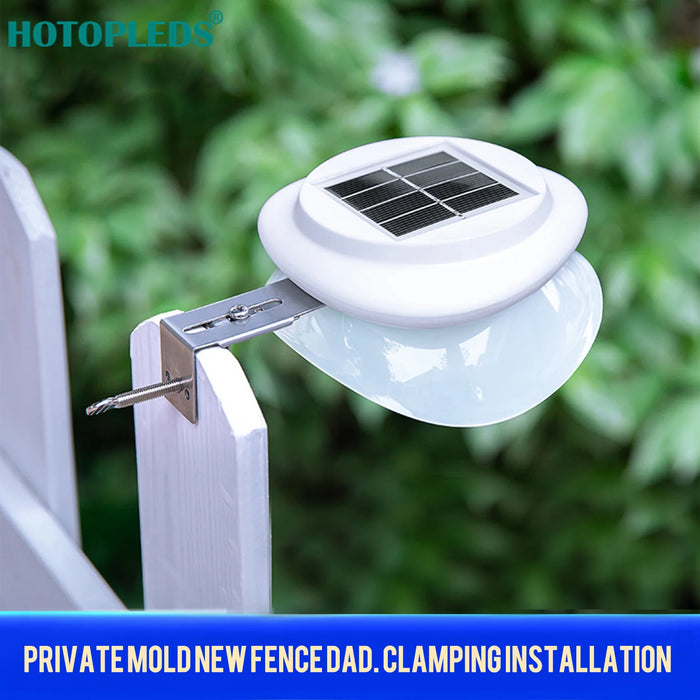 Hot Sale Fence Solar Light, Home Garden Outdoor Courtyard Fence Wall Decoration LED Outdoor Wall Light
