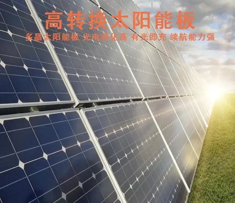 Solar Floodlights Garden Lamps High Pole Golf Course Projection Lights Split Remote Control Light Control Sensor LED Lights