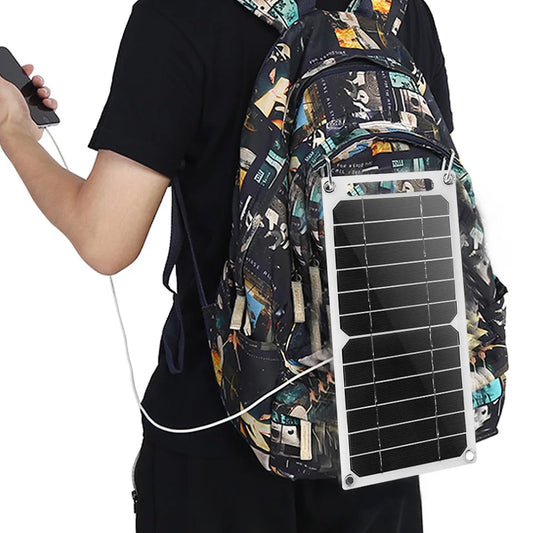 USB 5V Solar Panel  System with Camping Charging for Power Banks and Mobile Phones for Phone Car Mp3 PAD Charger Outdoor Batter