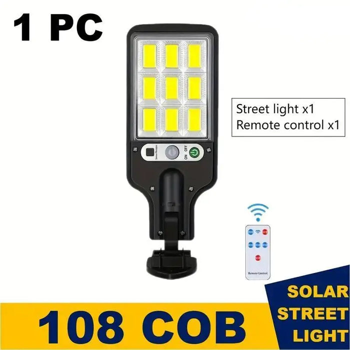 4 pc Solar Outdoor LED Wall Light with Human Body Waterproof Induction for Garden Terrace Garage Courtyard and Street Lighting