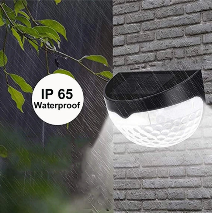 LED Solar Light Outdoor Wall Lamps Energy Garden Lamps Waterproof Solar Fence Lamp Christmas Decoration Festoon Led Light