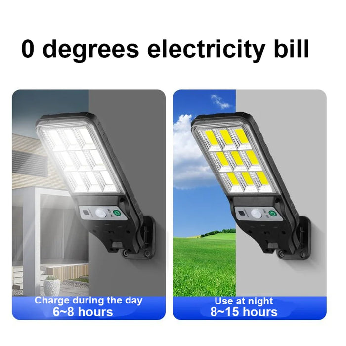2025 Powerful Solar LED Light 200000LM Super Bright Solar Street Lamp Outdoor Waterproof Motion Sensor 3 Modes Garden Wall Light