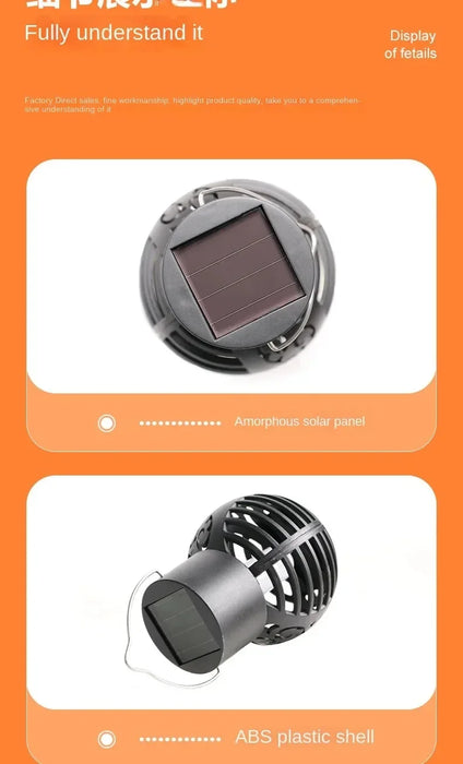 Outdoor Solar Lights Retro Lantern Lantern Lights Hanging Flame Lamp Landscape Lighting Floor Lights Spotlight Home Garden Decor