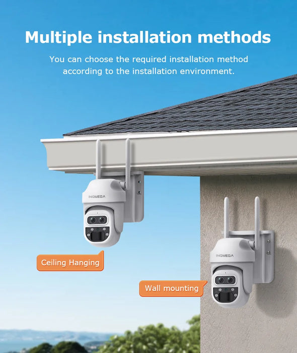 Solar Camera Security Cameras Wireless WIFI / 4G Solar Outdoor Camera 8MP 4K 12X Zoom SIM Human Detection Security Kamera