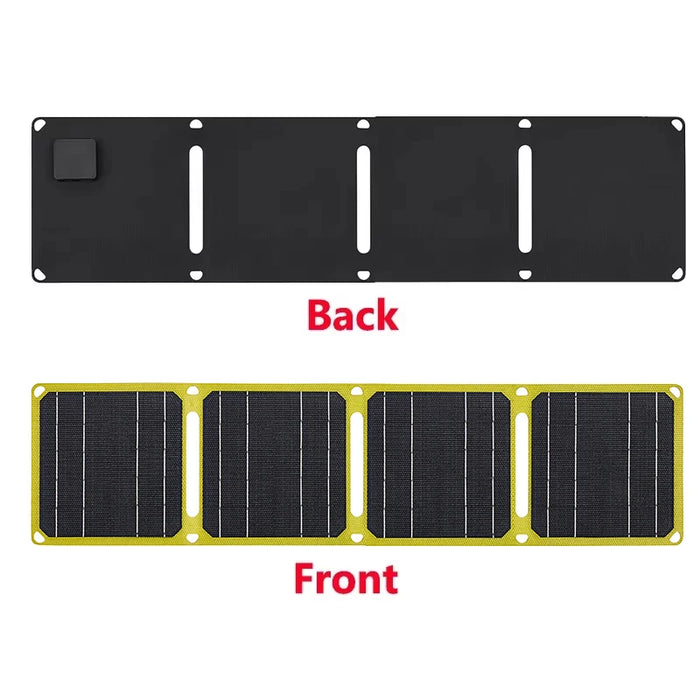Outdoor Flexible Solar Panel 5V 30W 40W Portable Battery Mobile Phone Charge PD QC 3.0 9V 12V for USB A C Cells Power Bank