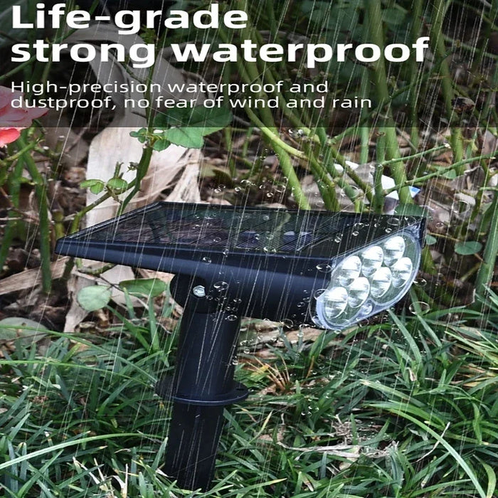 Ultra bright LED Solar Light Spotlights Outdoor Landscape Wall Light Waterproof 150° Adjustable Lawn Garden Yard Decor Lighting