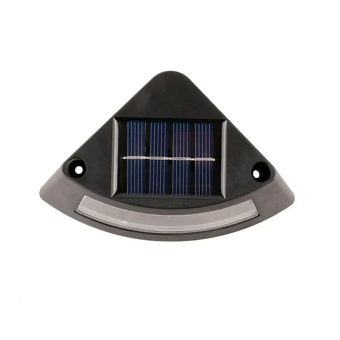 4pcs Waterproof Solar Step Lights Warm /White Light Auto Switch Deck Lights Solar Powered Easy To Use Stair Lighting