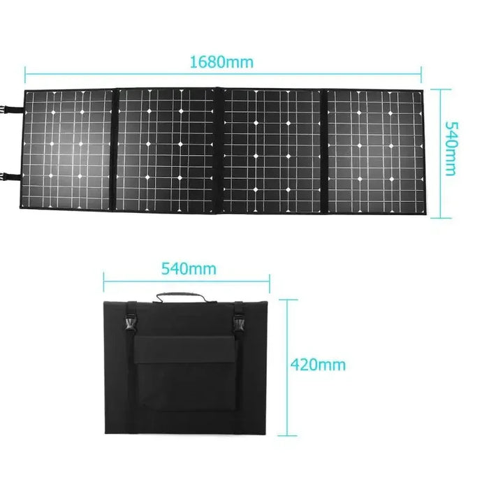 400W Foldable Solar Panel Portable Solar Cell Rechargeable Solar Power System for RV Car Boat Camping Hiking Battery Charger