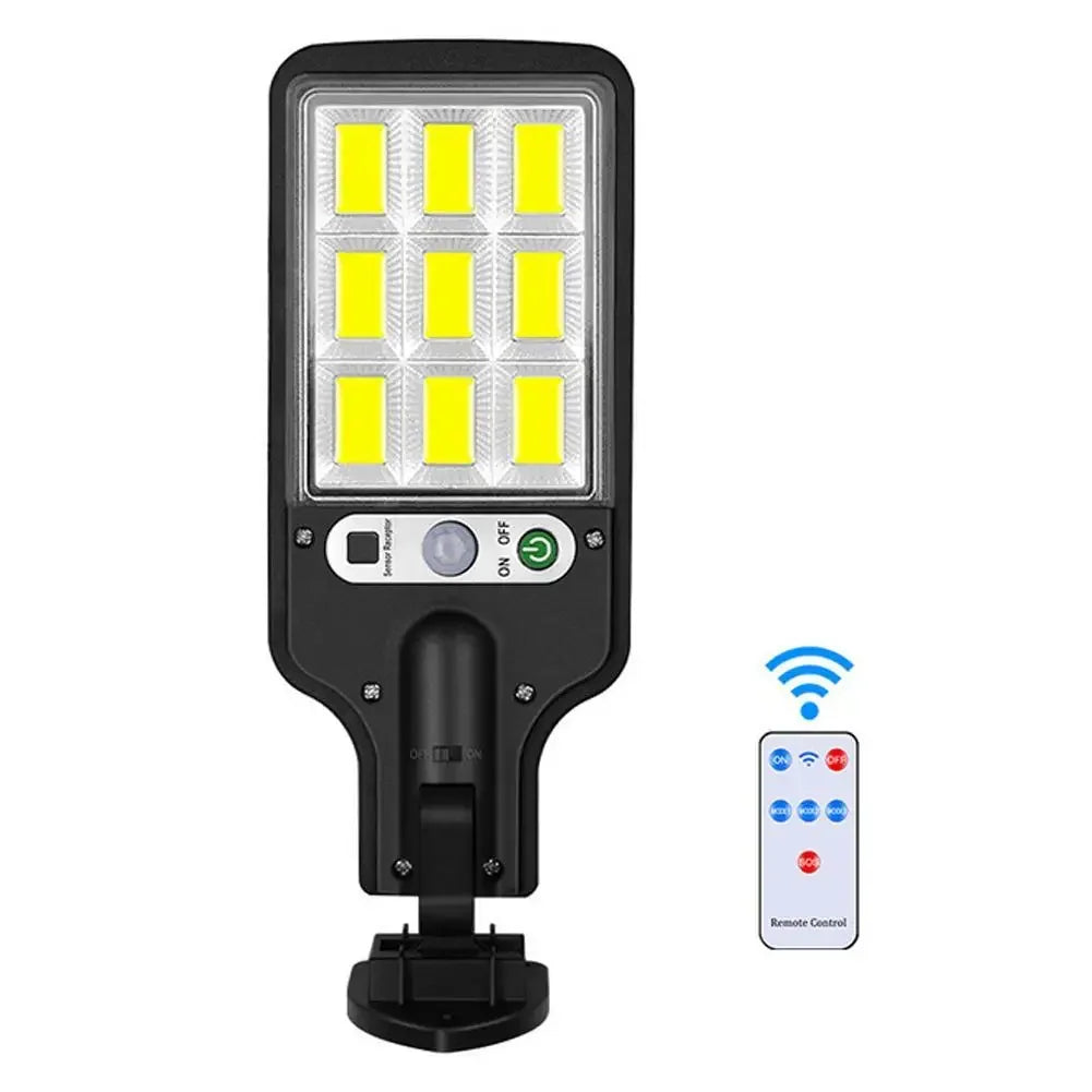 Solar Outdoor LED Wall Light COB Garden Solar Motion Solar Waterproof Spotlight Street Light Lamp Power Sensor Human Induct S8R7