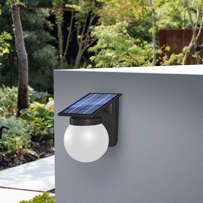 Auto on/Off Solar Wall Light Wall Mounted IP65 Waterproof Solar Induction Lamp Durable Sturdy Outdoor Solar Wall Lamp
