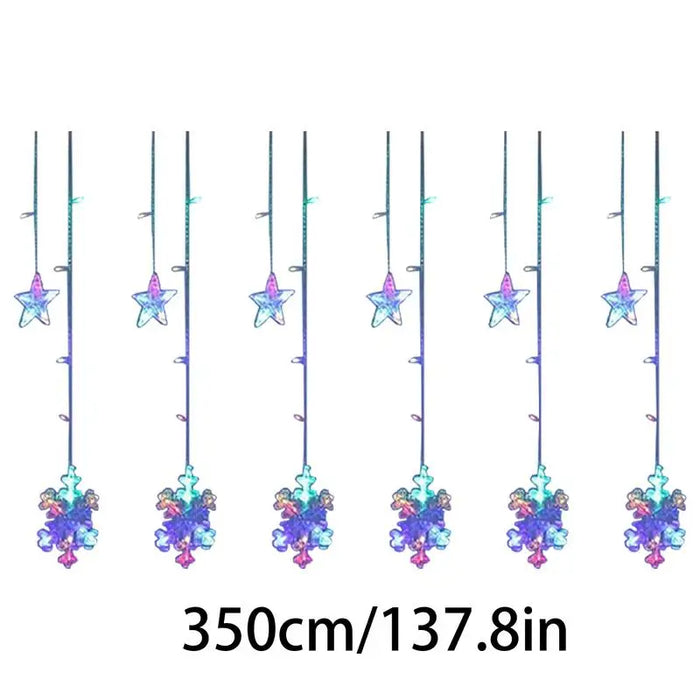 Christmas Star Lights LED Window Lights Star Christmas Lights Indoor Window Lights Christmas Decorations For Window And Walls