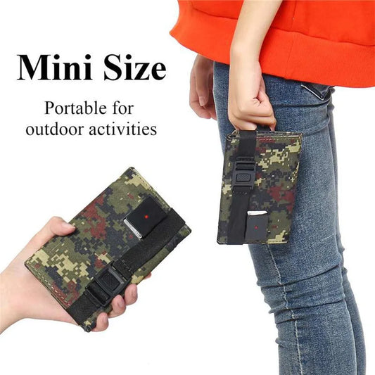 Outdoor Emergency Solar Foldableing Battery Pack 20W 5V USB Output Solar Charger Portable Foldableable Solar Charging Equipment Portable External Power Supply Home Emergency