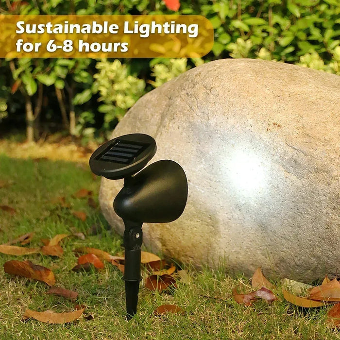 Solar LED Pathway Lawn Lamp Outdoor Waterproof Walkway Garden Decor Street Stake SpotLight for Landscape Yard Patio Driveway