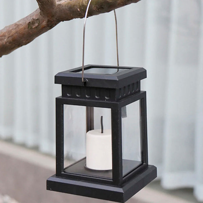 New Solar Palace Lantern Garden Lamp LED Candle Light Floor Light Outdoor Camping Lantern Lawn Garden Decor Landscape Lights