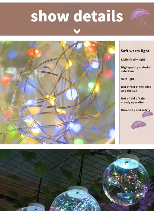 Solar Luminous Ball Reed Lamp Outdoor Scenic Spot Square Park Street Lighting Decoration Landscape Lawn Floor Lamp