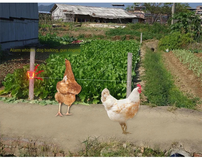 Solar Driving Alarm Garden Construction Site Driving Beast Anti-Thief Solar DC Cable Alarm