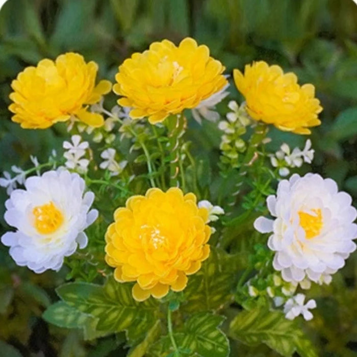 Solar Snow Flower Lights For Outdoor Courtyard Decoration, LED Simulation Flower Lights, Solar Lawn Lights For Garden Lights