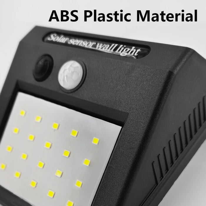 2000LM Solar Wall Light Motion Sensor Outdoor Solar Lamp LED Solar Lights IP65 Waterproof Solar Street Light Outdoor Garden Lamp