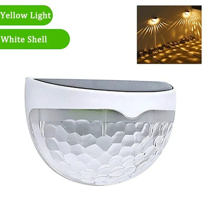 2/4/6/10/12/18/20Pcs Solar Fence Light Outdoor Waterproof Wall Lamps Festoon Decoration LED Light for Garden Step Patio Stairs