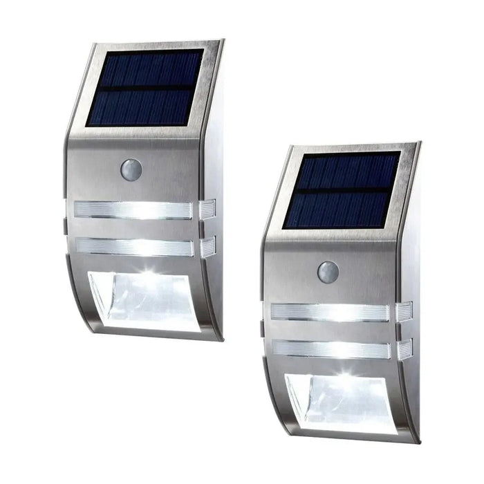 Indoor Outdoor Lighting Solar Stainless Steel Wall Light Stainless Steel Solar Fence Light Step Fence Light Factory