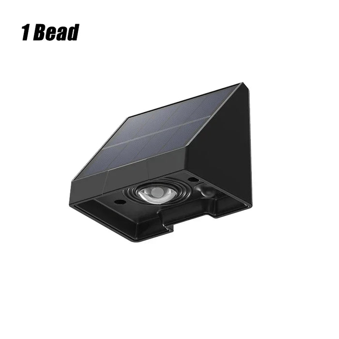 Solar Wall Light LED Outdoor Lamp Waterproof 1/2/3/4LED Beads Solar Powered for Porch Balcony Countyard Wall Fence Decortions