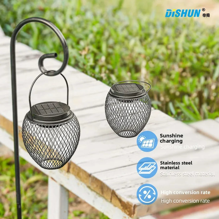 Solar Lantern Courtyard Light Outdoor Landscape Balcony Home Decoration Garden Solar Courtyard Light