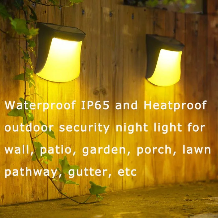 Outdoor Solar Energy Landscape Wall Lights For Garden LED Waterproof Lighting Street Lamp For Backyard Decorations Powered Spot