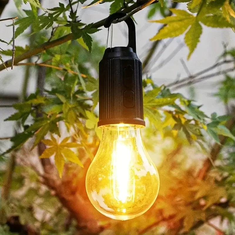 1/2/3 Solar Camping Lights with LED USB Charging Portable Lanterns Suitable for Hiking Fishing and Festivals
