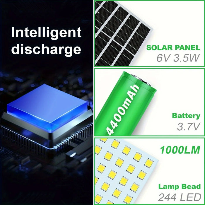 Solar Shed Lamp Solar Pendant Light Indoor/Outdoor Motion Sensor Lamp for Garden Chicken Coop Barn Patio Gazebo Garage Lighting