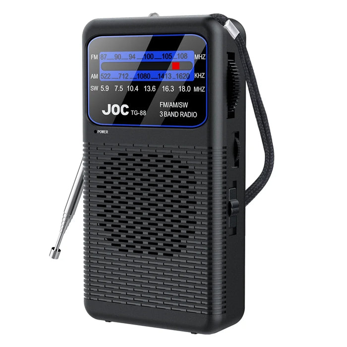 Solar Radio with Flashlight & BT Speaker Full Band Radio Emergency Radio for Outdoor Camping and Emergency
