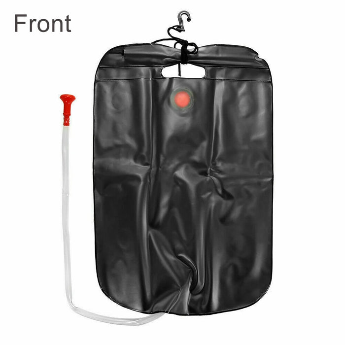 Solar Energy Water Shower Bag 20L Portable Foldable Heated Outdoor Camping RV Caravan Water Bag Travel Tools