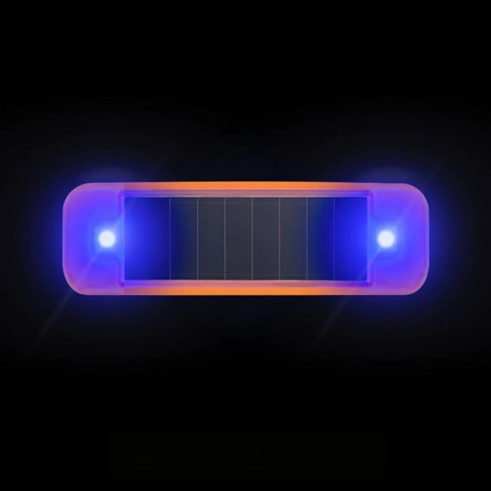 Solar warning light car rear collision prevention free breathing light motorcycl Electric vehicle bicycle LED tail flashing ligh