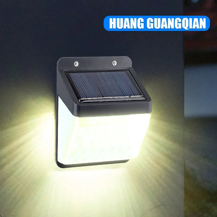 Solar Lamp 270° LED Wall Lights Waterproof Solar Wall Lamp Outdoor Garden Balcony Stairs Hallway Security Motion Sensor Lights