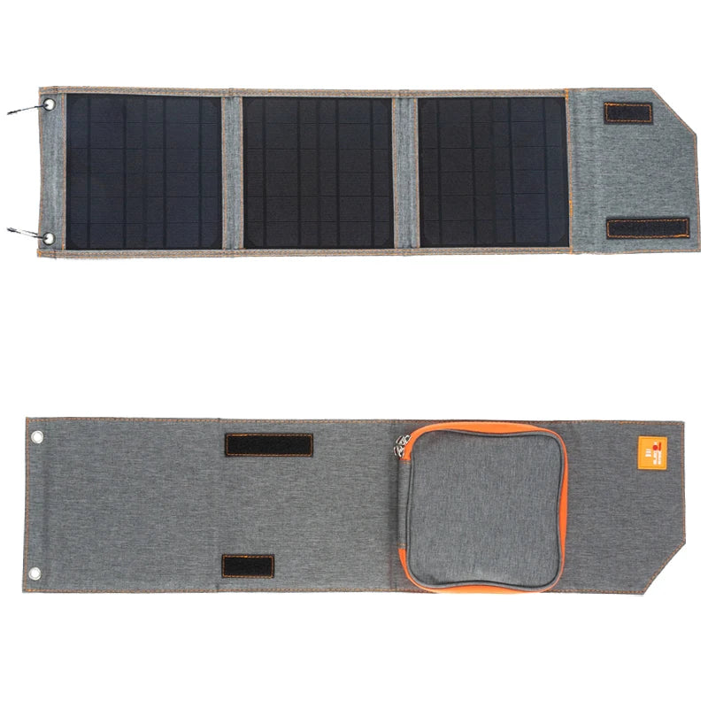 5V 20W 30W Portable Foldable Solar Panel Waterproof for Cell Phone Power Bank Battery Charger Outdoor Camping Tourism Fishing