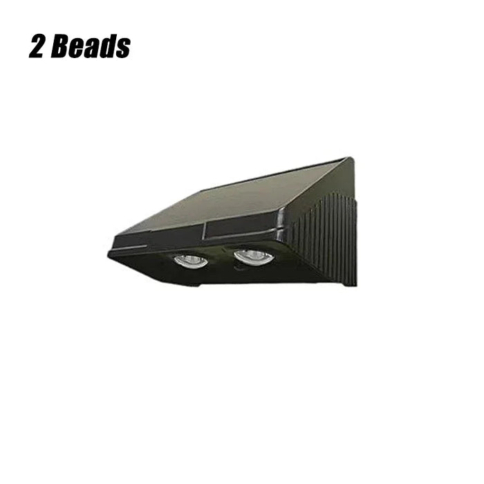 Solar Wall Light Outdoor LED Lamp Waterproof 1/2/3/4LED Beads Solar Powered for Porch Balcony Countyard Wall Fence Decortions