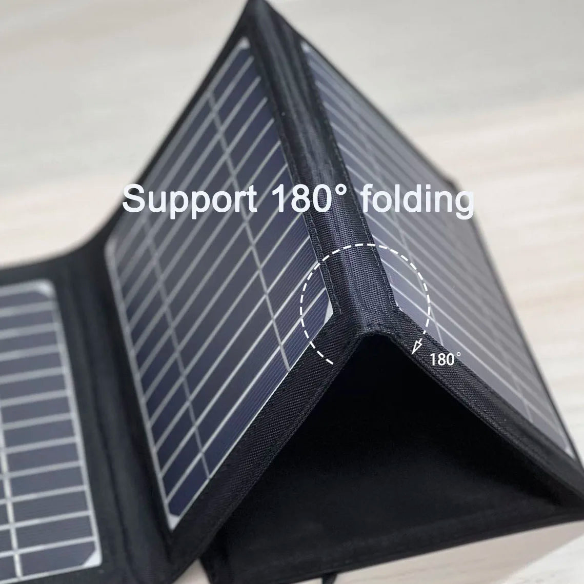 FIFAR Portable Solar Panel 40W High Power High Quality Waterproof Foldable Outdoor Cells Battery Charger for Mobile Phone Travel