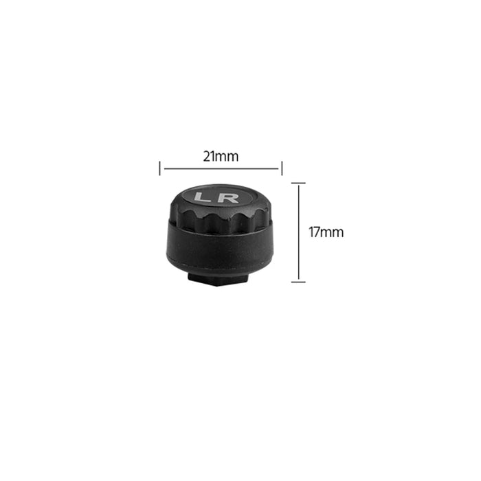 Solar Power Car Tire Pressure Alarm Digital Display Auto Smart Tpms Tire Pressure Monitor System Temperature Warning with Sensor
