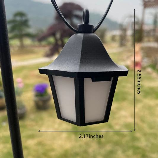 Outdoor Solar String Lights 5m 20 Lanterns Waterproof Decor Patio Lamp Christmas Backyard Deck Fence Courtyard Sun Fairy Light