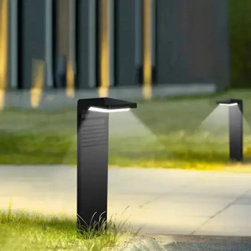 Modern Solar Lights Household Garden Waterproof IP65 Outdoor Solar Bollard LED Lawn Lamp Lighting Courtyard Decoration Lights
