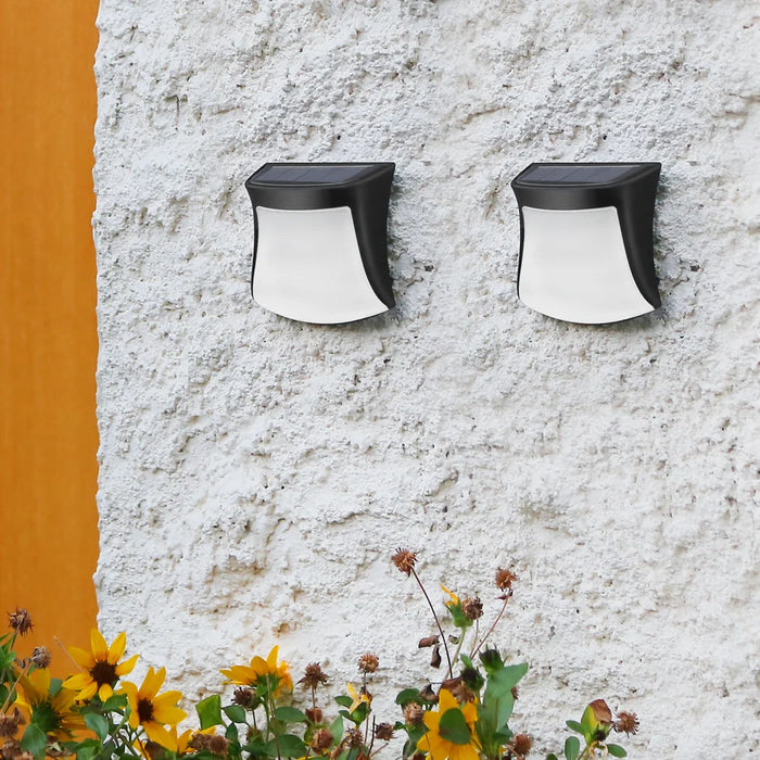 Outdoor Solar Energy Landscape Wall Lights For Garden LED Waterproof Lighting Street Lamp For Backyard Decorations Powered Spot