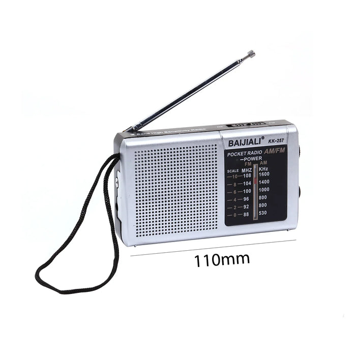 Solar Hand Crank Radio Portable Multifunctional Radio AM/FM/WB NOAA Weather Radio LED Flashlight Power Bank for Outdoor Camping
