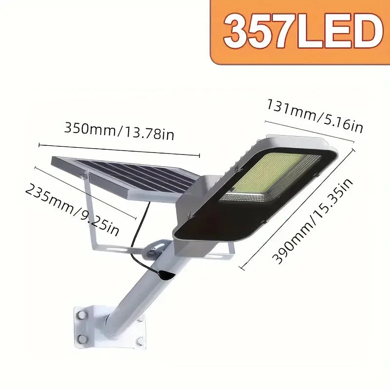 LED Solar Street Light Outdoor High Bright Waterproof 6000mah Wall Light Home Garden Backyard Solar Lighting Wall Lamp