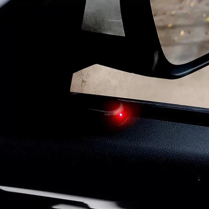Solar Powered Car Fake Security Light Blue/Red Light Simulated Dummy Alarm Wireless Strobe Signal Alarm Anti-Theft Caution Lamp