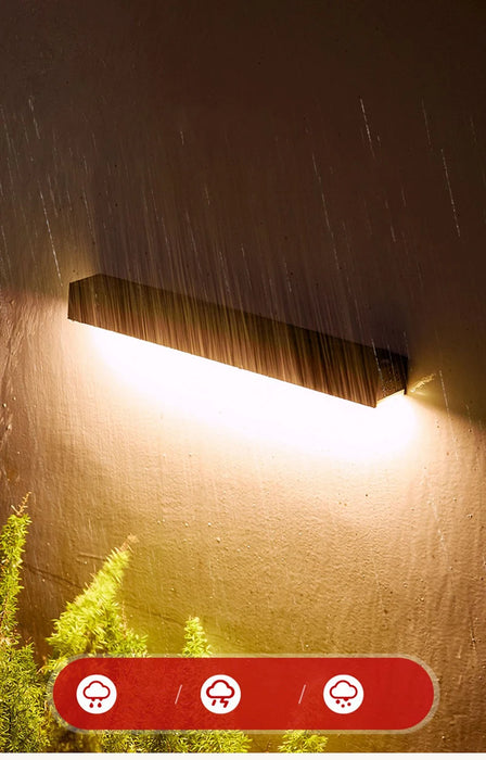Solar Wall Light Outdoor Lighting Waterproof Fixture Doorway Courtyard Garden Balcony Home Decoration LED Solar Wall Lamp