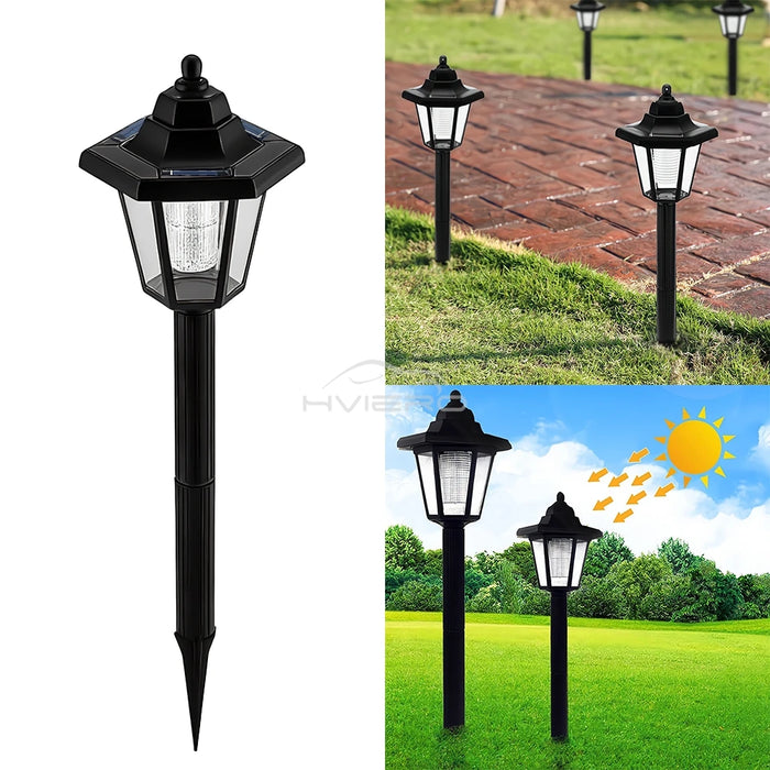LED Small Solar Pathway Light Ground Insertion Waterproof Outdoor Lamp For Garden Landscape Yard Driveway Walkway Lighting Night
